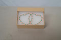 Glow In The Dark Heart Hoop Earrings