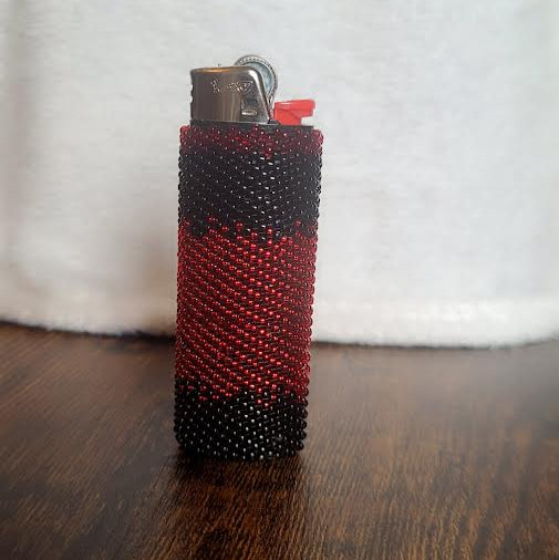 Red & Black Lighter Case